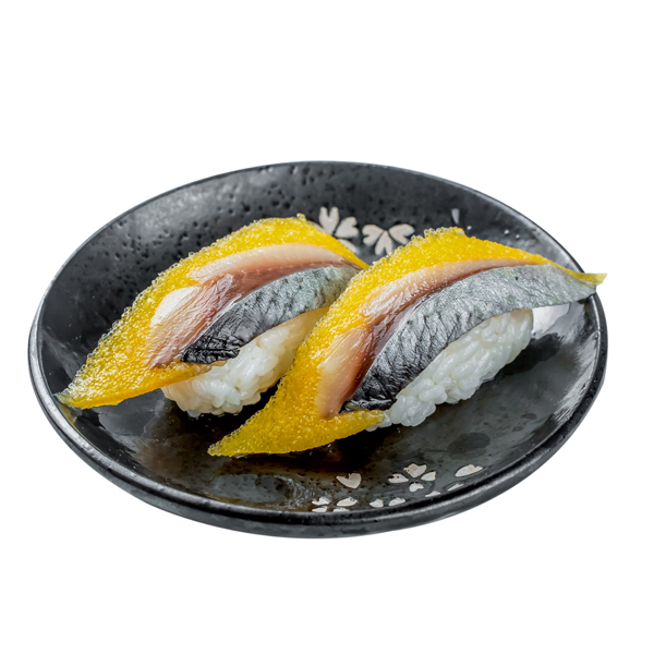 FROZEN SEASONED FISH ROE WITH HERRING FILLETS